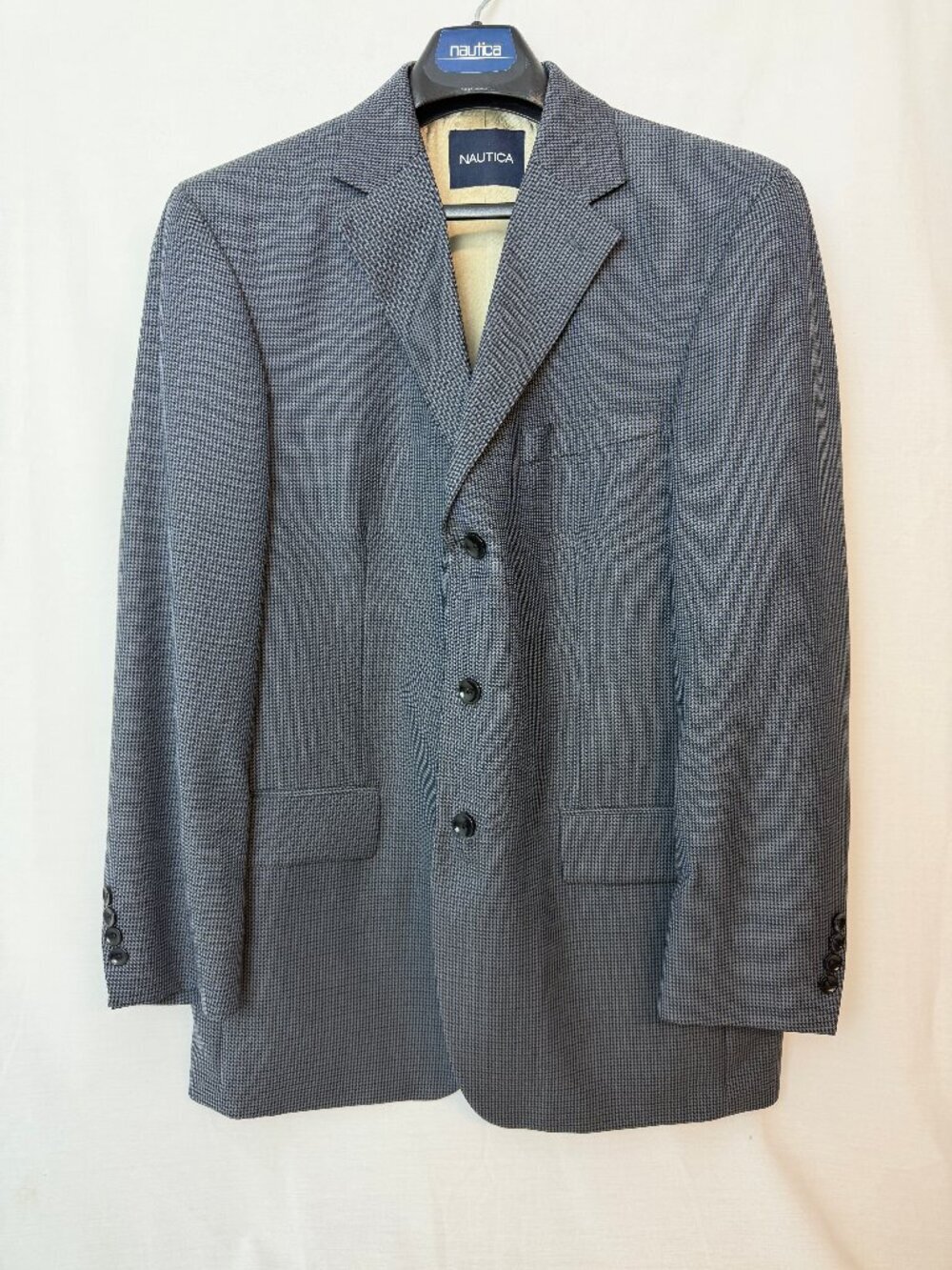 Men's Nautica Sport Coat Blue/Gray Herringbone